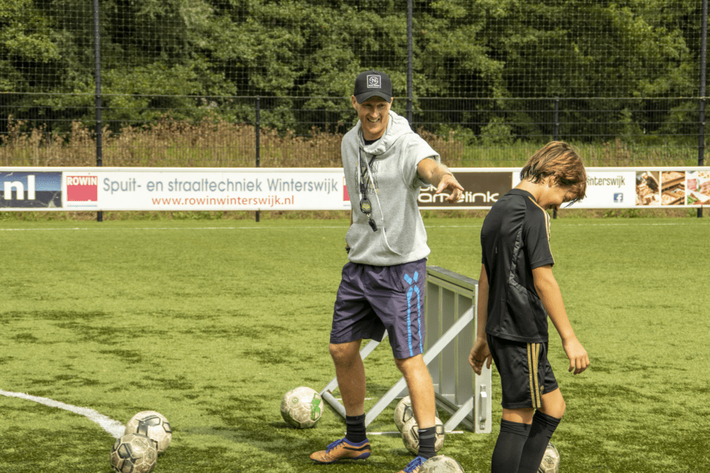 Martijn Meerdink op het trainingsveld